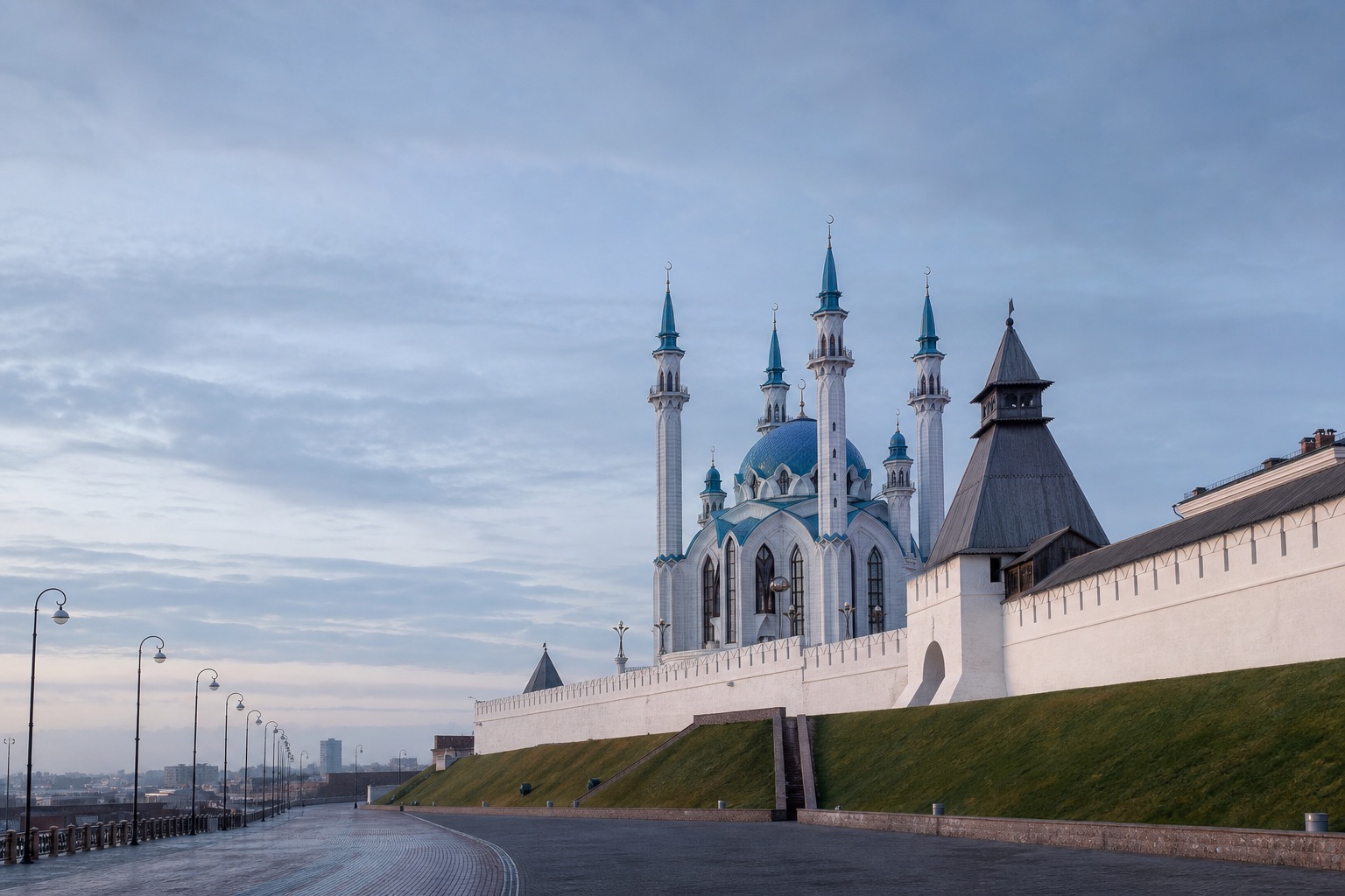 Утро в Казанском кремле