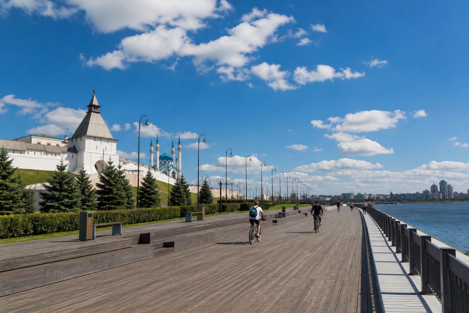Променад Кремлёвской набережной
