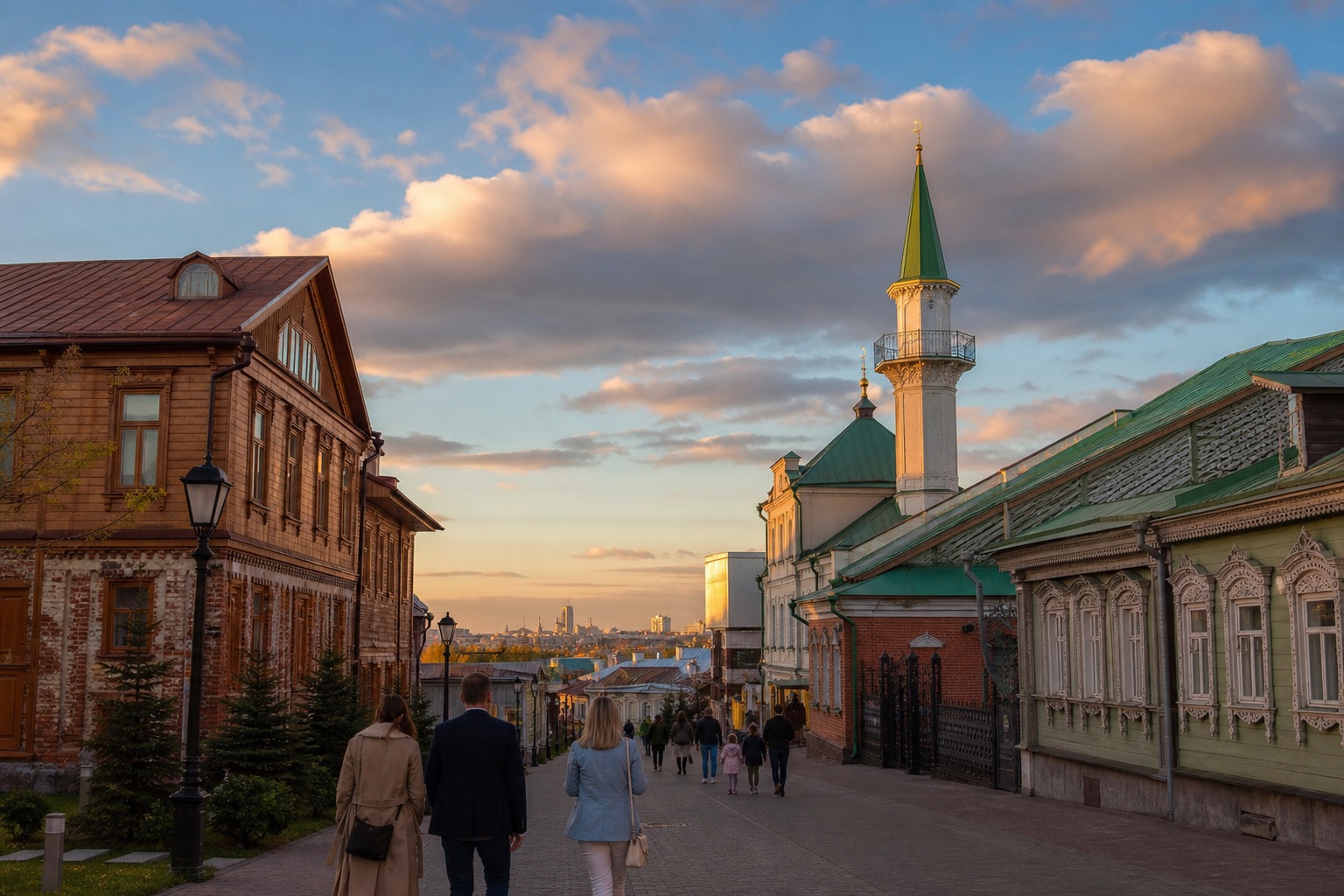 Старо-Татарская слобода перед гастропрогулкой