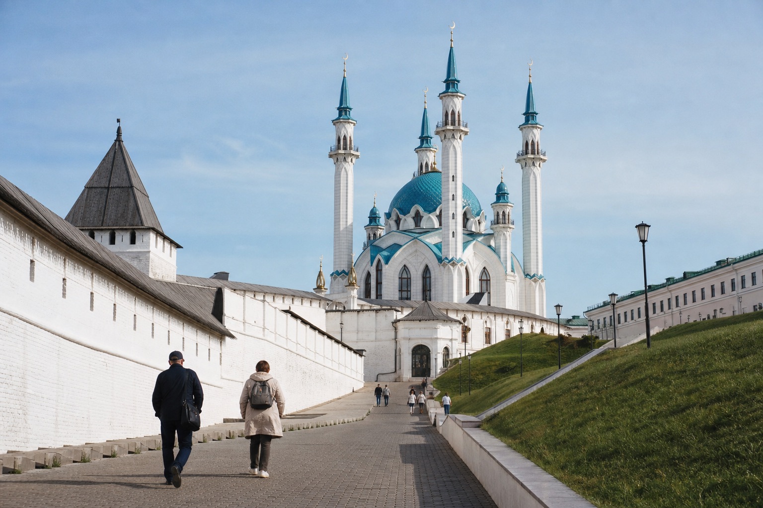 Казанский кремль и мечеть Кул-Шариф