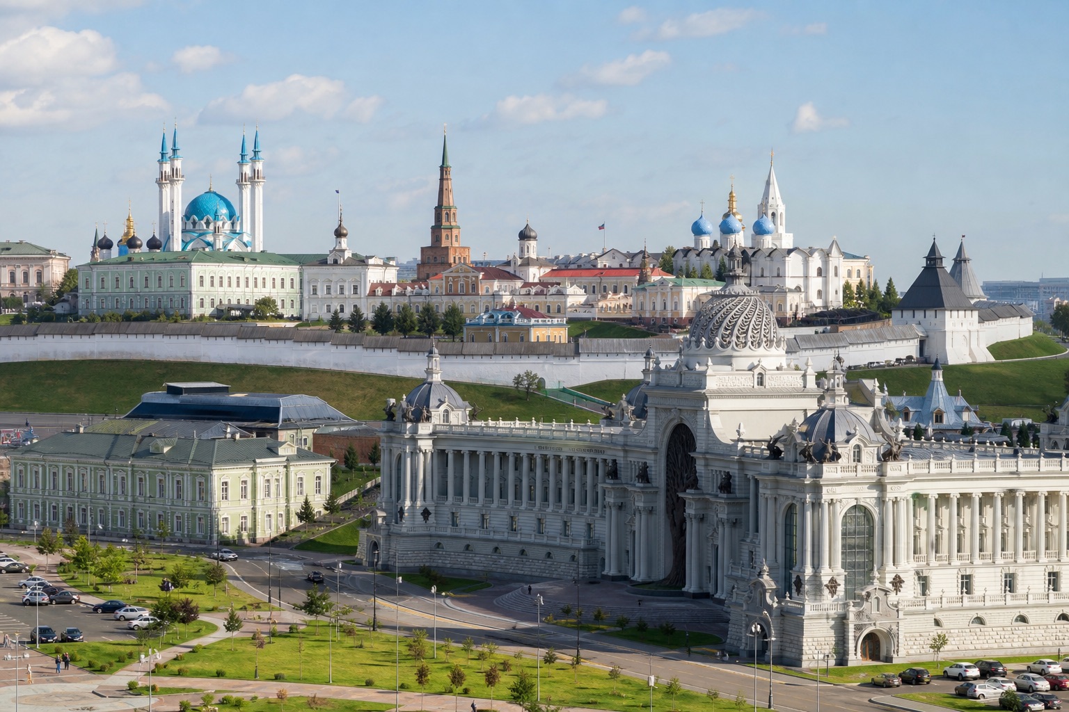 Дворец земледельцев в центре Казани