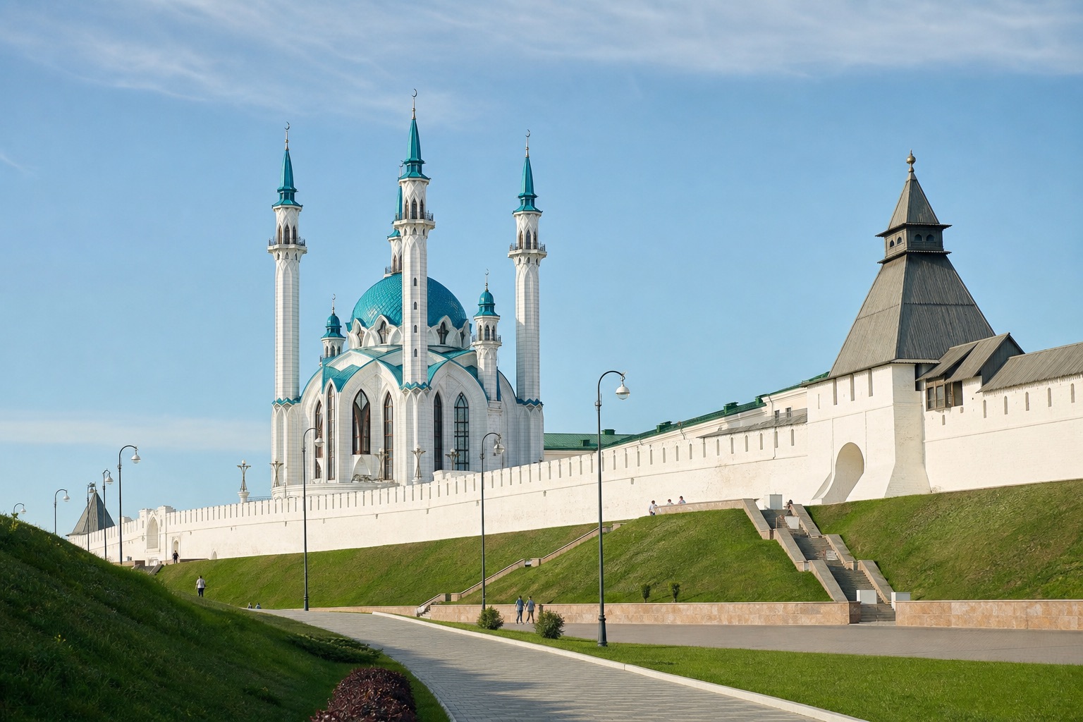 Казанский кремль и мечеть Кул-Шариф