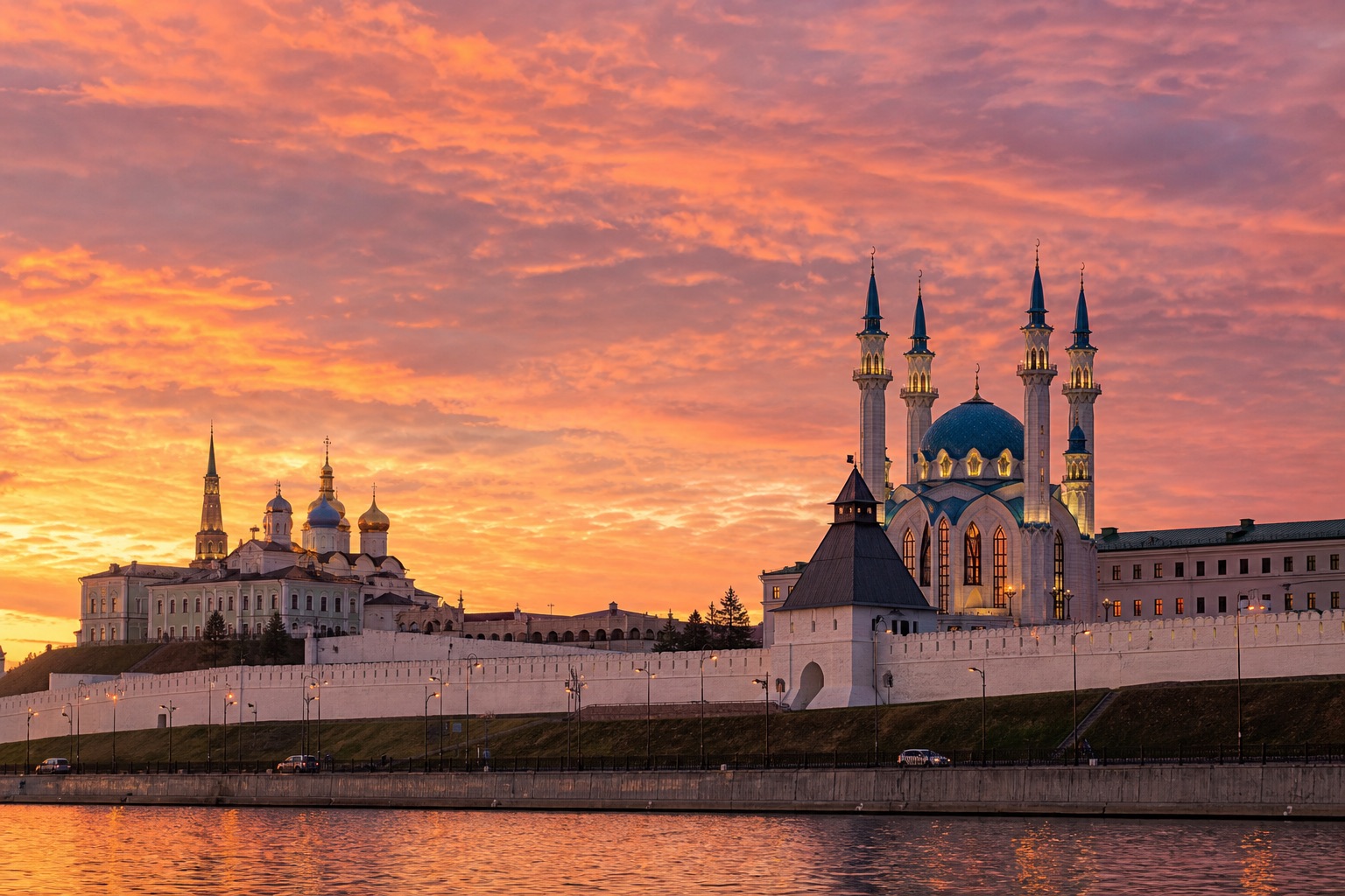 Казанский кремль и мечеть Кул-Шариф