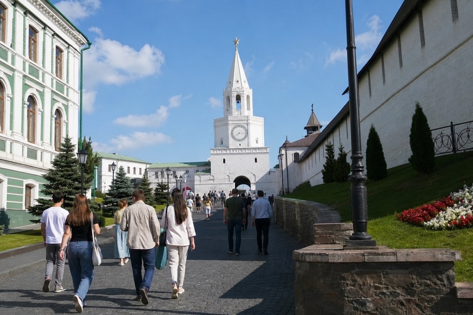 Пешком к Казанскому кремлю