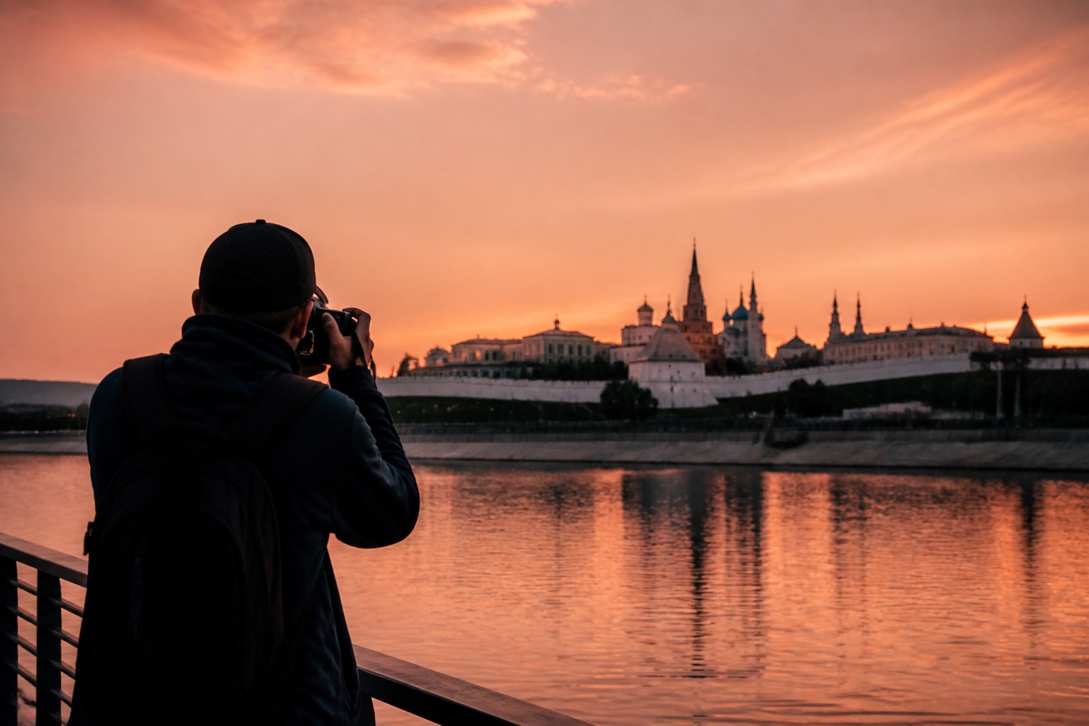 Вечерняя фотопрогулка у Кремля