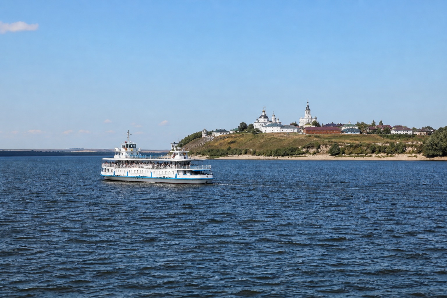 Водный путь к Свияжску