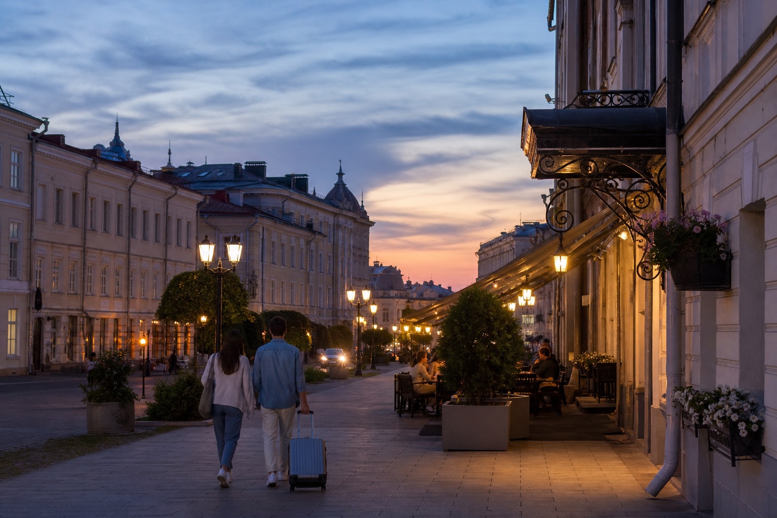 Вечерняя Казань