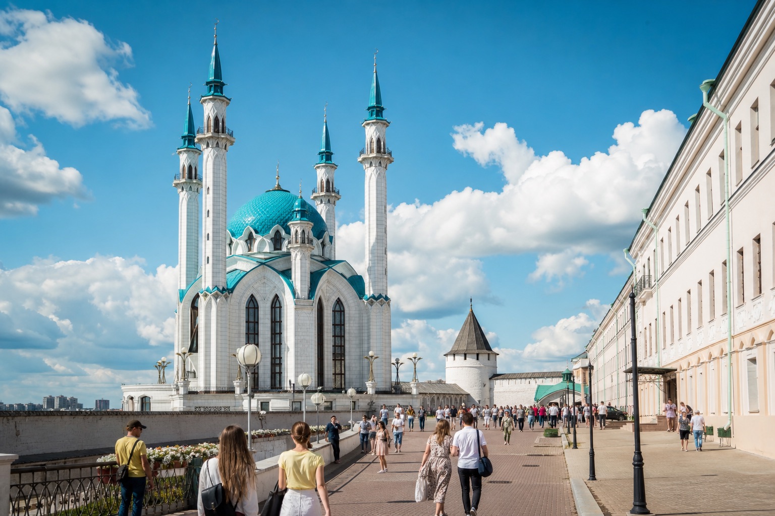Казанский кремль и центр