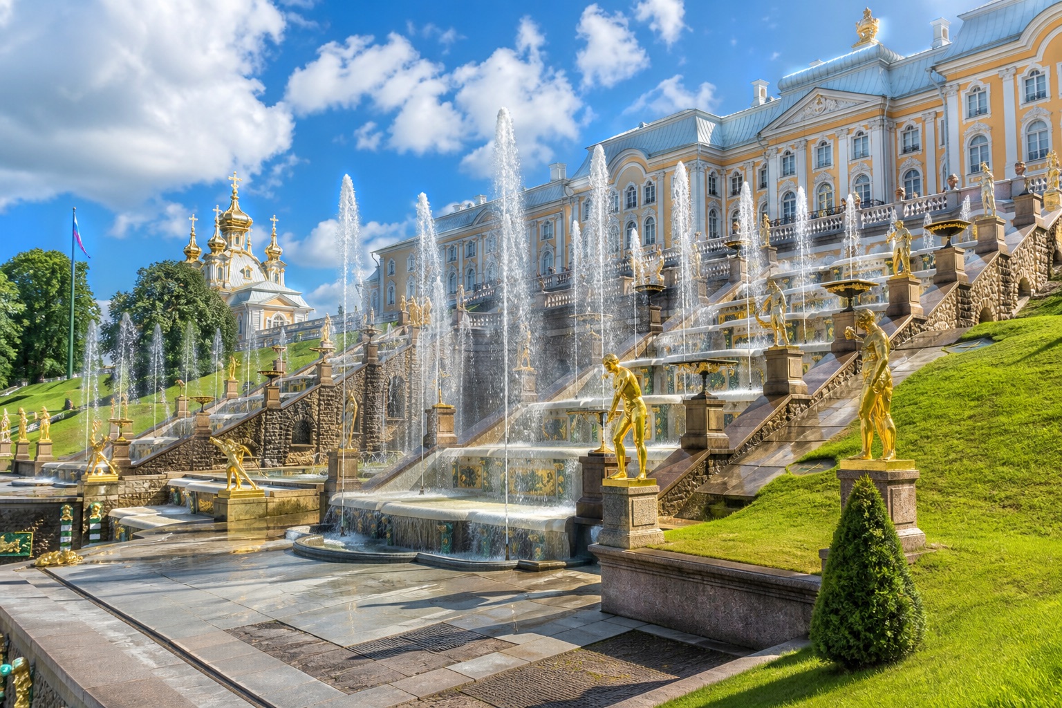Фонтаны Петергофа