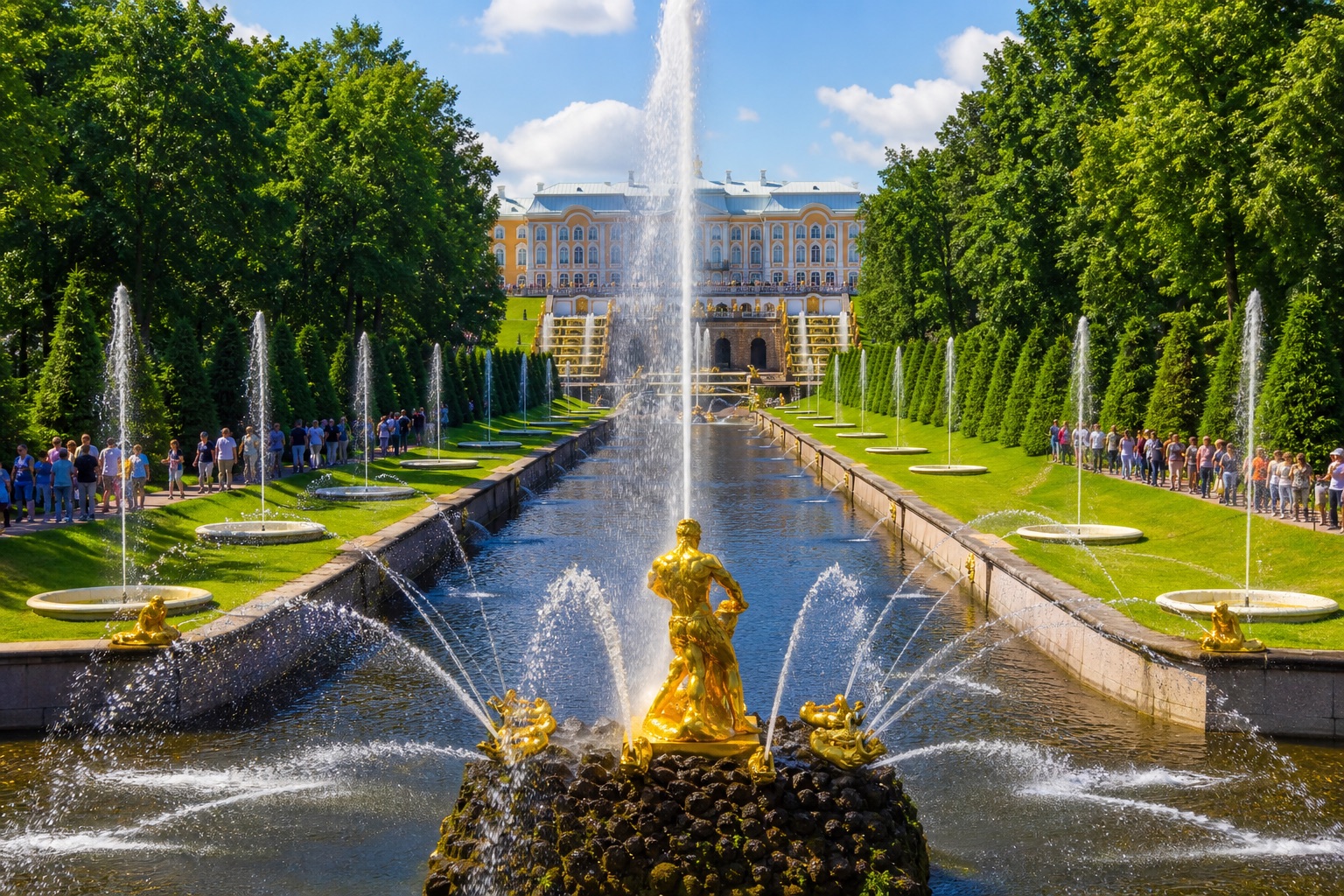 Фонтаны Петергофа