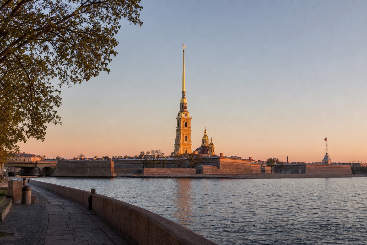 Петропавловская крепость на Неве