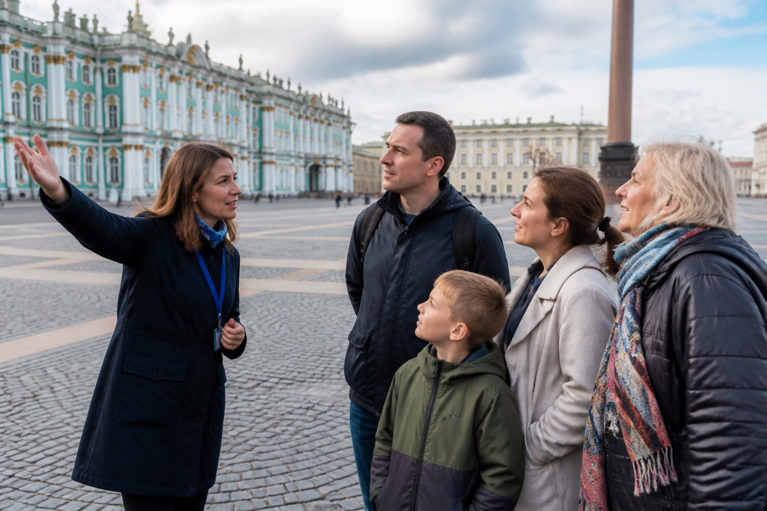 Экскурсия с семьёй и детьми в Петербурге
