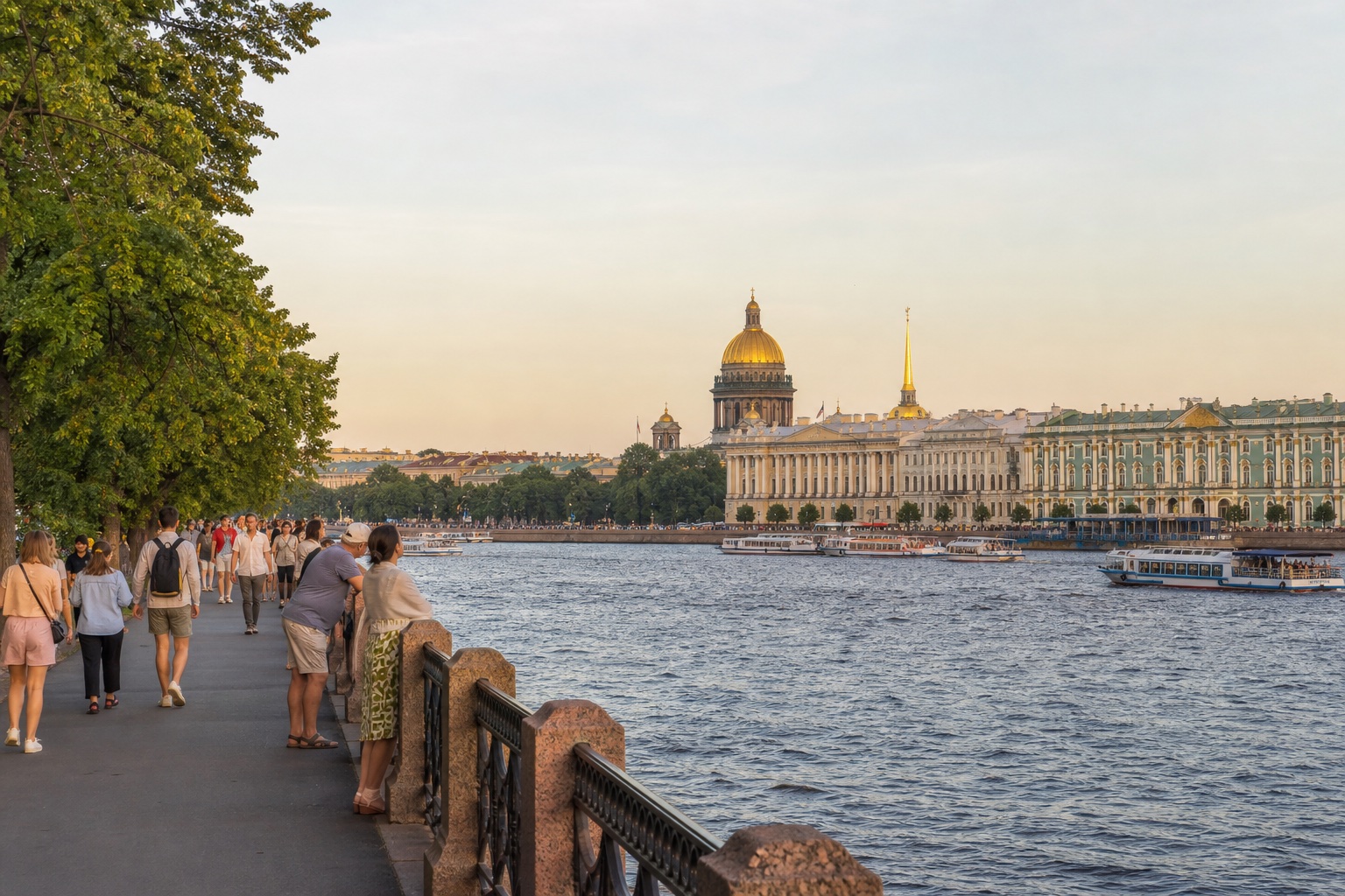 Петербург летом