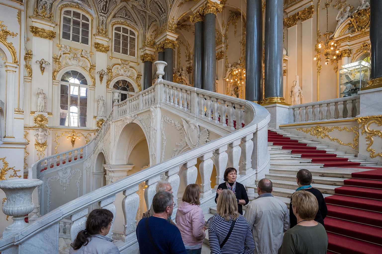 Иорданская лестница в Эрмитаже
