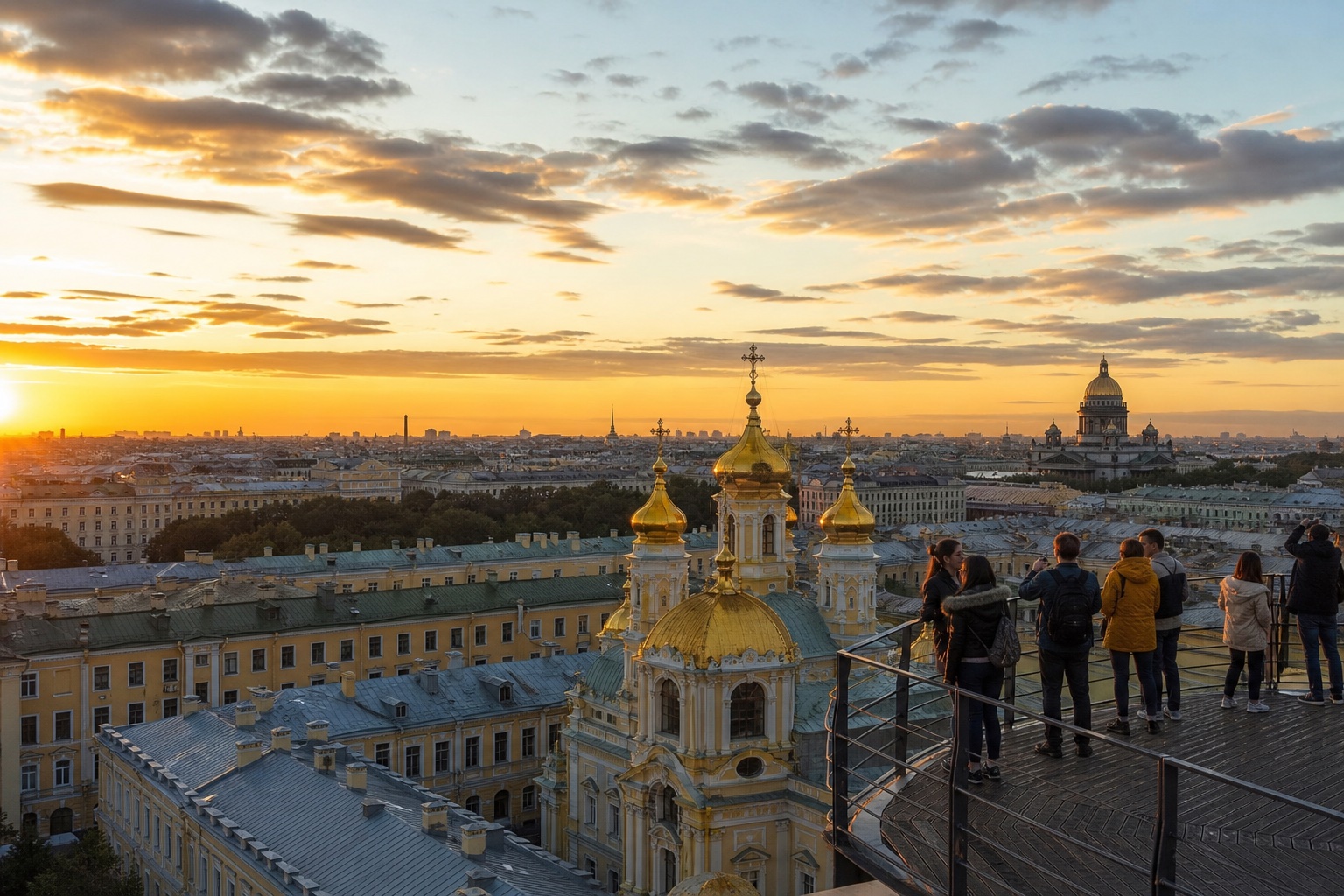 Крыши Петербурга