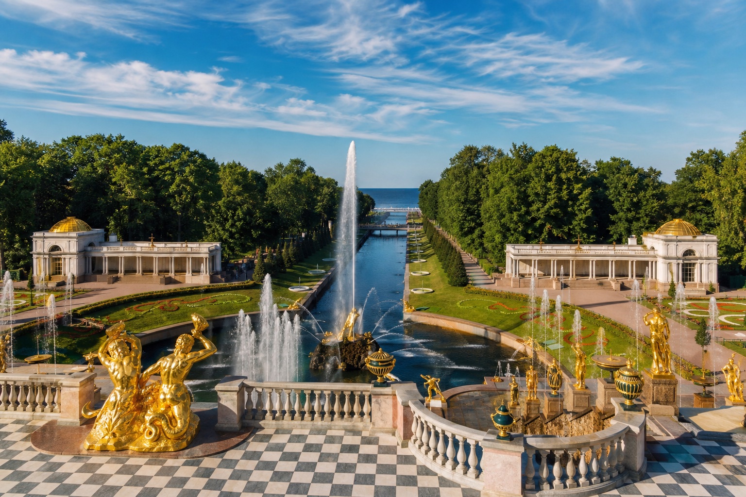 Фонтаны Петергофа