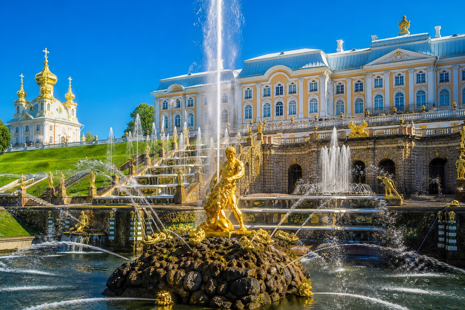 Фонтаны Петергофа