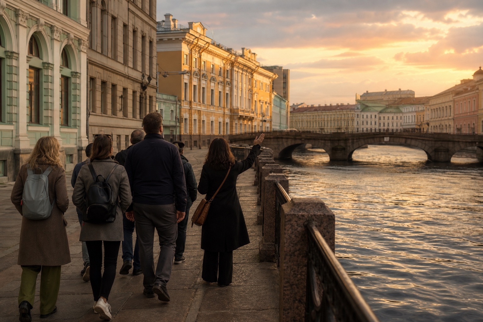 Пешеходная экскурсия по набережной Мойки