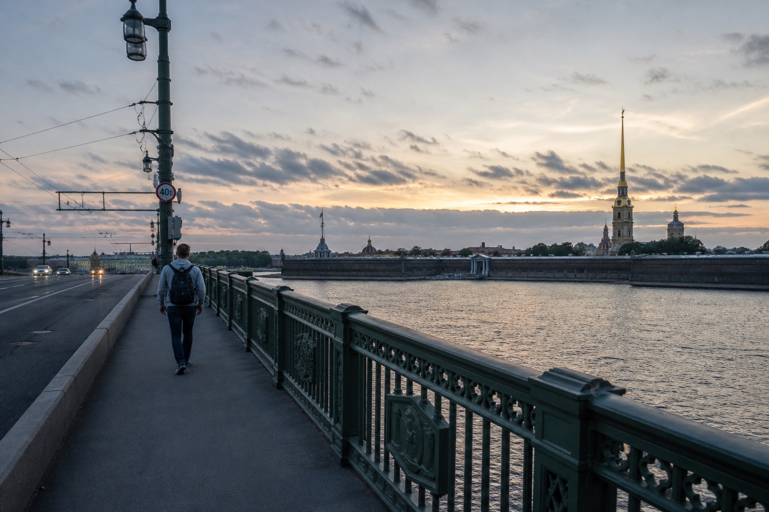 Биржевой мост к крепости